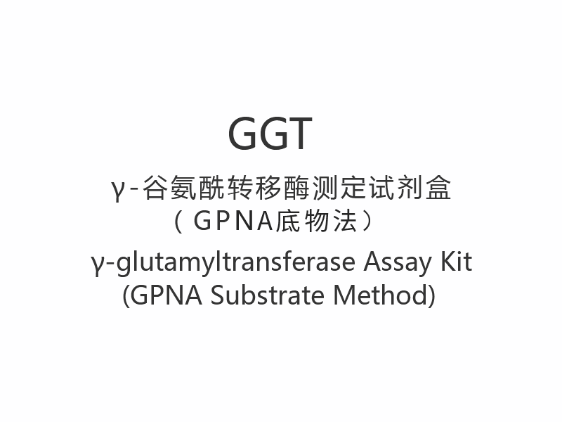 【GGT】 Kit Pengujian γ-glutamiltransferase (Metode Substrat GPNA)