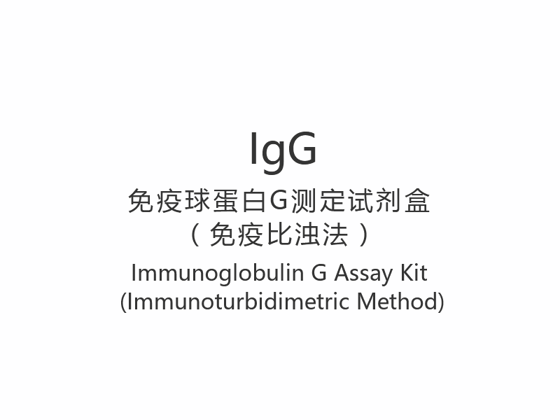 【IgG】Alat Uji Imunoglobulin G (Metode Imunoturbidimetri)