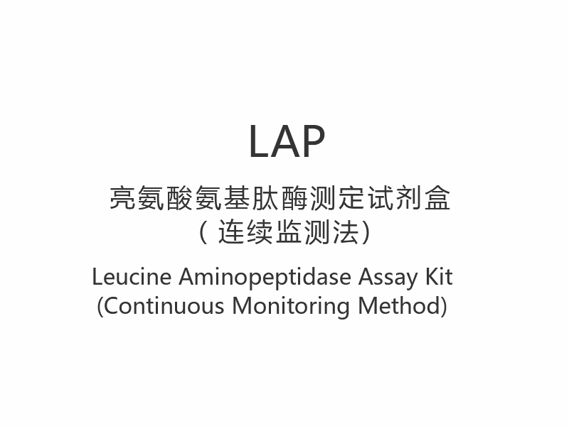 【LAP】Leucine Aminopeptidase Assay Kit (Metode Pemantauan Berkelanjutan)